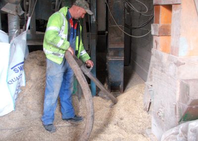 AE Hilton and Son: Grain Store Cleaning