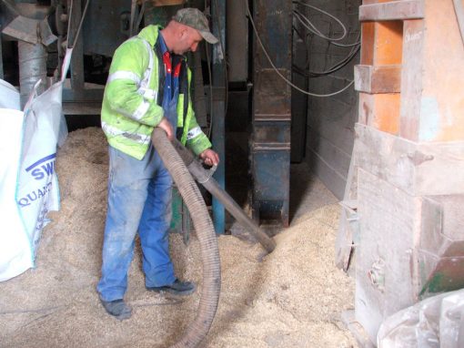 AE Hilton and Son: Grain Store Cleaning