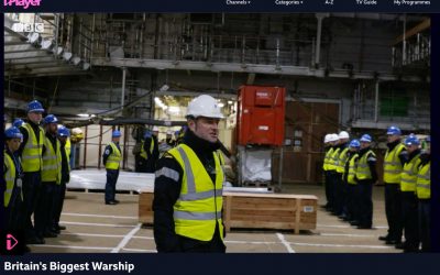 Disab BagVac Plays its Part in Building Britain’s Biggest War Ship